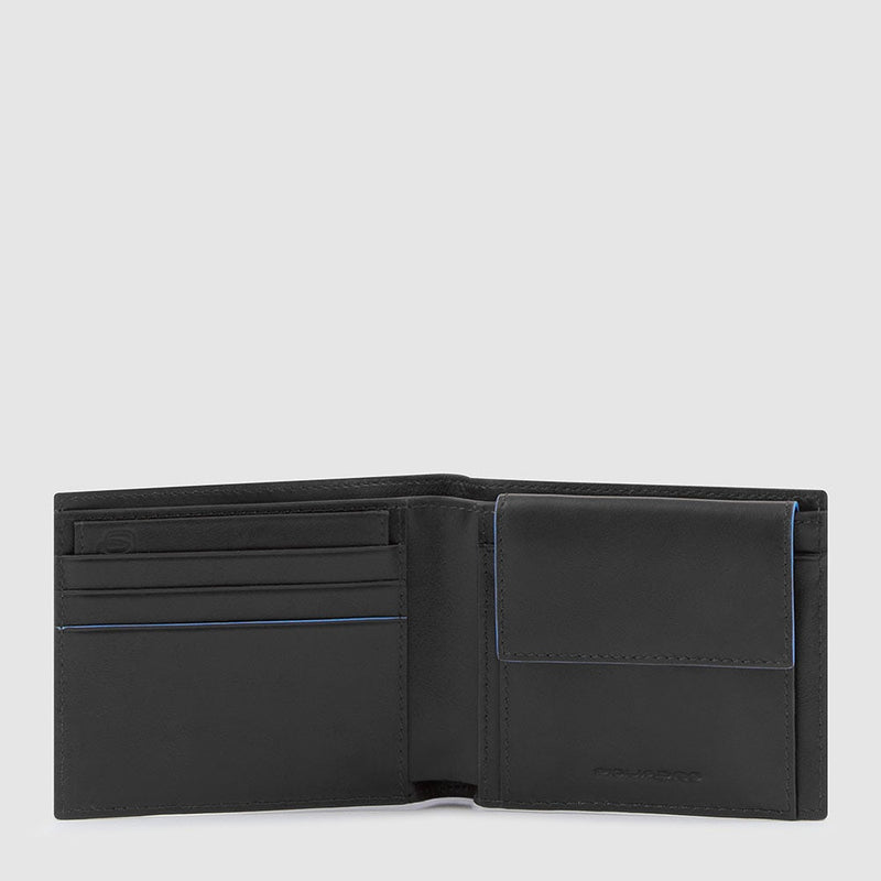 Men’s wallet with coin pocket