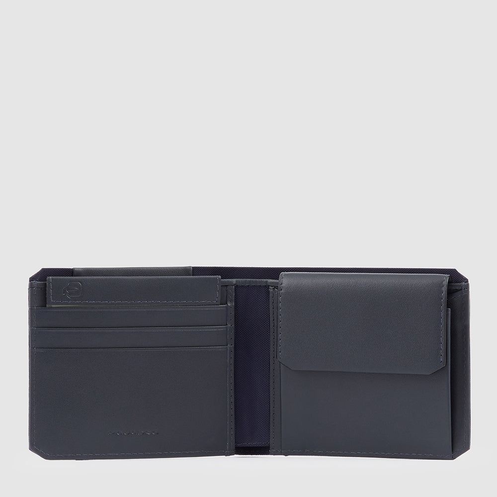 Men’s wallet with coin pocket