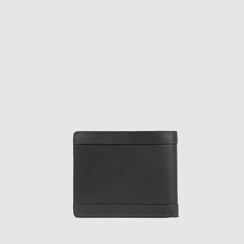 Leather men’s wallet with coin pocket