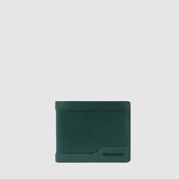 Leather men’s wallet with coin pocket