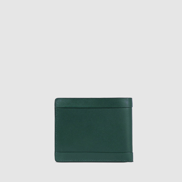 Leather men’s wallet with coin pocket