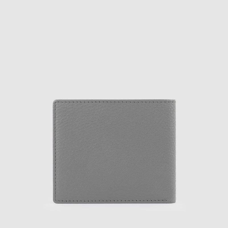 Men’s wallet with coin case, credit card facility,