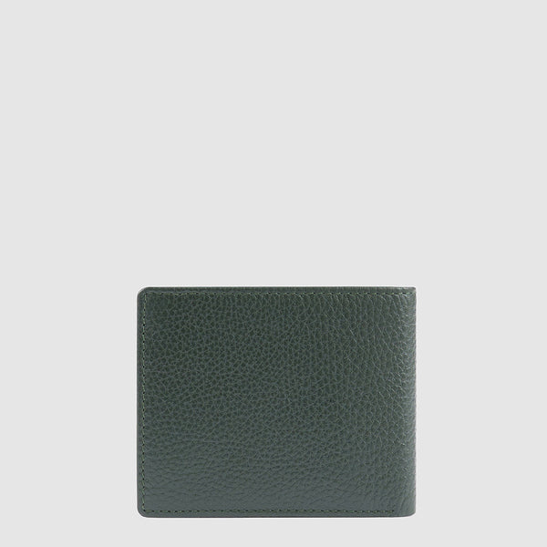 Men’s wallet with coin case, credit card facility,