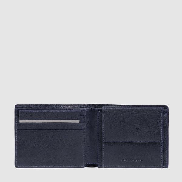 Men’s wallet with coin pocket