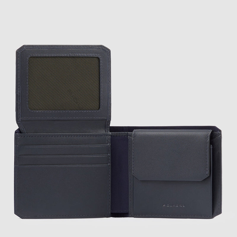 Men’s wallet with flip up ID window