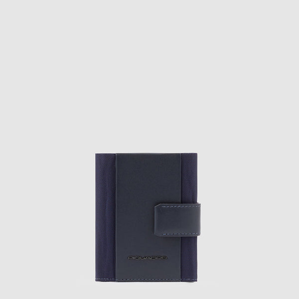 Pocket trifold men's wallet with money pocket