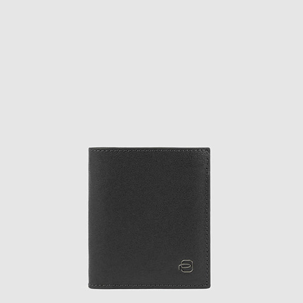 Vertical men’s wallet with coin pocket