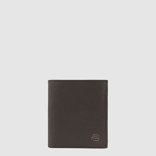 Vertical men’s wallet with coin pocket
