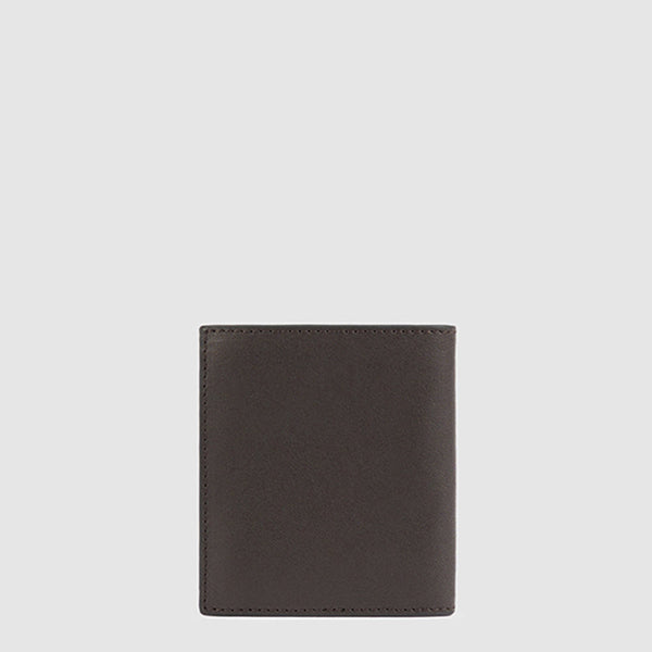Vertical men’s wallet with coin pocket