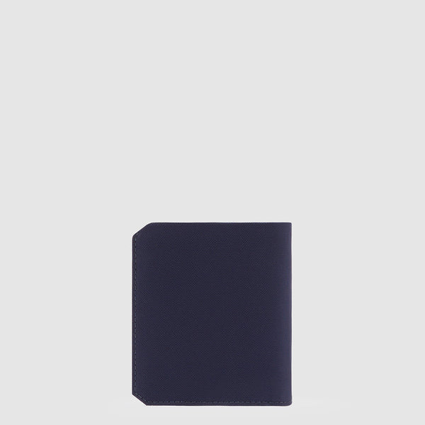 Vertical men’s wallet with coin pocket