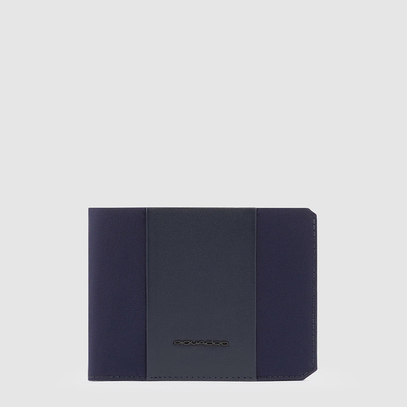 Men's wallet with two banknote compartments