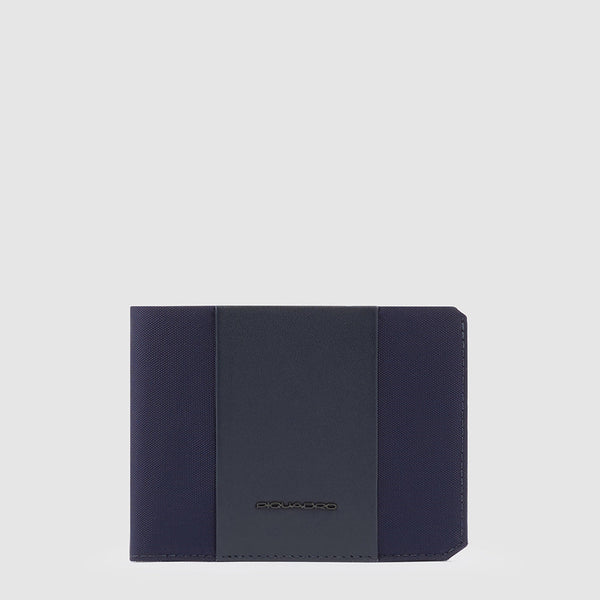 Men's wallet with two banknote compartments