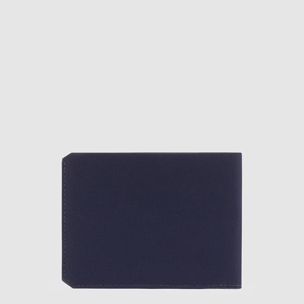 Men's wallet with two banknote compartments