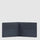 Men's wallet with two banknote compartments