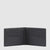 Men's wallet with two banknote compartments