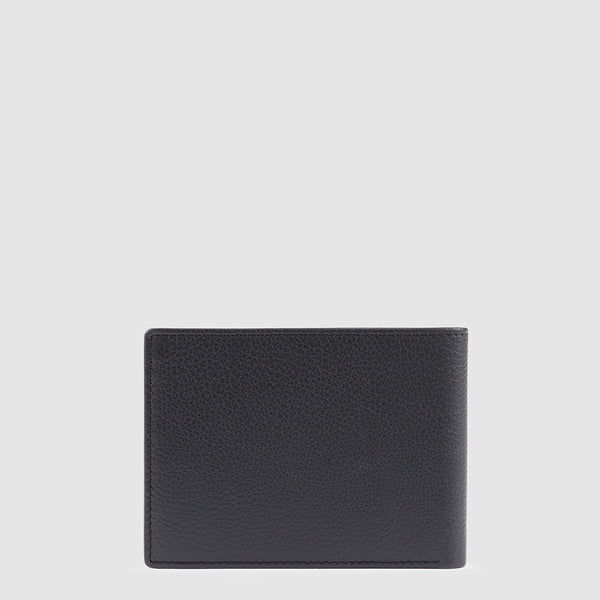 Men's wallet with two banknote compartments