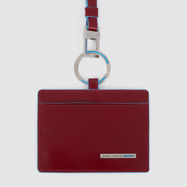 Id card badge holder with removable neck strap