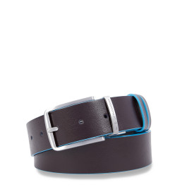 Reversibile men’s belt with prong buckle