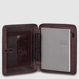 Portablocco con scomparto porta iPad®, porta carte