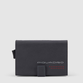 Double compact wallet with sliding system